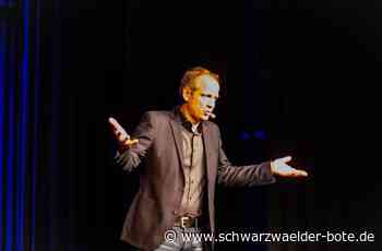 Vorpremiere in Calw: Kabarettist Thomas Schreckenberger testet sein neues Programm