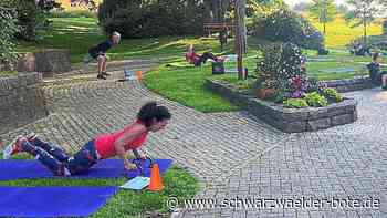 Sabine Seibold vom TSV Dobel: Beispiel für kreative Übungsleiterin