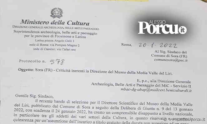Museo di Sora, la soluzione Dem e il Ministero snobbato - AlessioPorcu.it