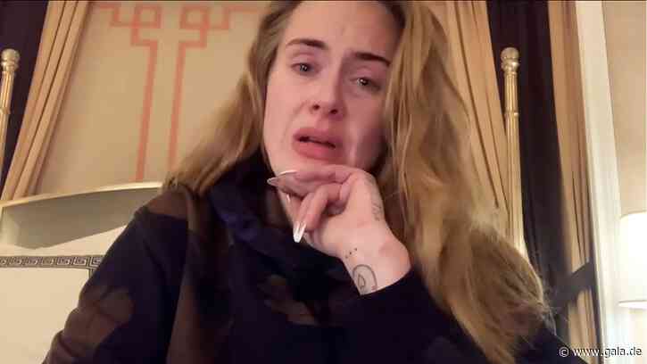 Adele: Tränenausbruch auf Instagram und eine bittere Nachricht für ihre Fans - Gala.de