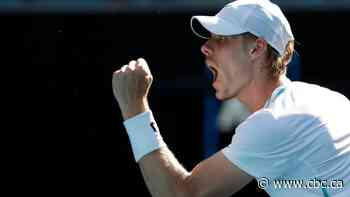 Canada's Shapovalov to face Nadal in Australian Open after upsetting world No. 3 Zverev
