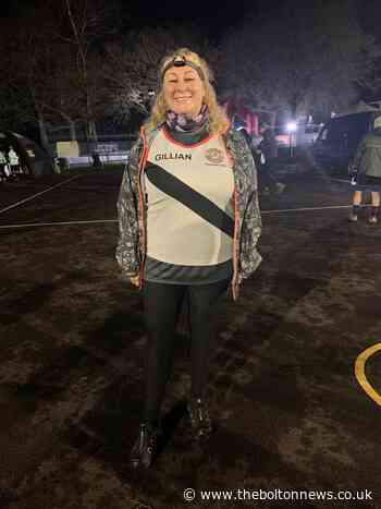 Burnden's Gillian lights up the dark at Rivington - The Bolton News
