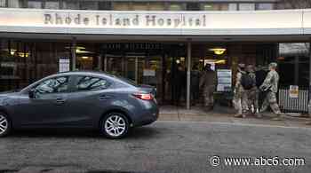 Military medical team members arrive at Rhode Island Hospital - WLNE-TV (ABC6)