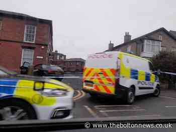 Area of Chorley Old Road, Bolton taped off after police incident
