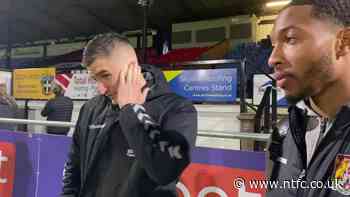 IFOLLOW: AARON MCGOWAN & ALI KOIKI REFLECT ON THE DRAW WITH SUTTON UNITED - Northampton Town Football Club
