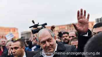 Armeniens Präsident Sarkissjan tritt zurück