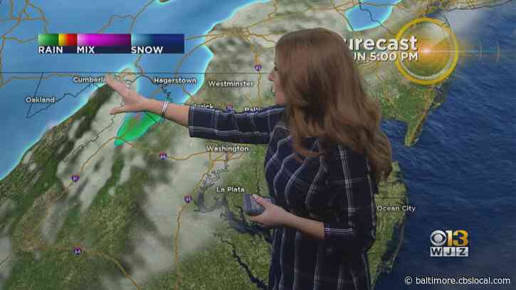 Maryland Weather: Snow Could Impact Parts Of The State Sunday Night Into Monday Morning