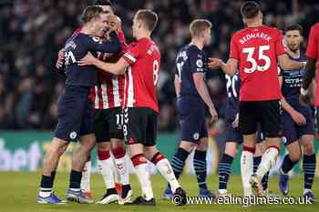 Manchester City run comes to an end with draw at Southampton - Ealing Times