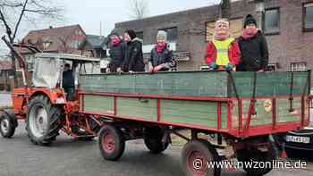 Aktion von Kolpingfamilie und Landjugend Garrel: 120 Helfer sammeln ausgediente Tannenbäume - Nordwest-Zeitung
