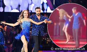 Rose Ayling-Ellis stumbles on steps during Strictly Live Tour as partner stops her from falling