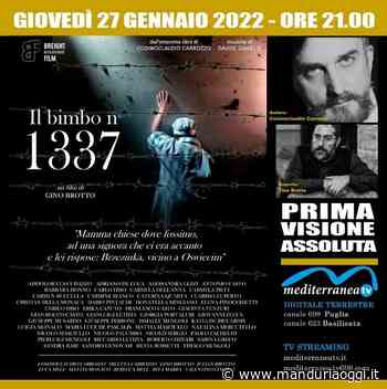MANDURIA - Giovedì sera la prima del cortometraggio 'Il bimbo n° 1337', tratto dal libro omonimo di Cosimo Claudio Carrozzo - ManduriaOggi