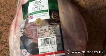 Woman's fury over husband buying £30 Tesco leg of lamb sparks hilarious debate