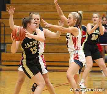 Bedford North Lawrence wins ugly over Jasper girls basketball - Yahoo News