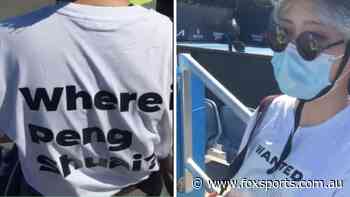 Tennis Australia destroyed over Peng Shuai T-shirt scandal