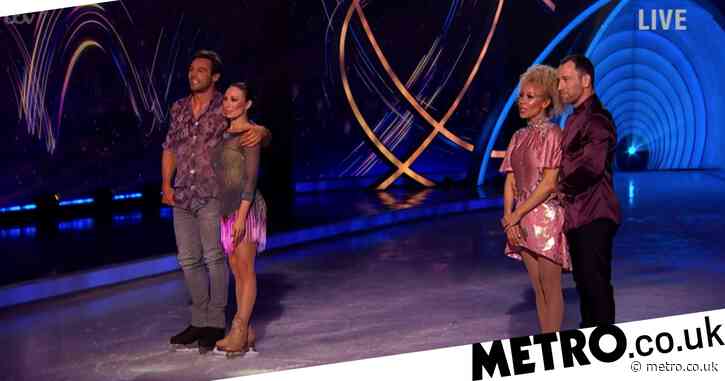 Dancing On Ice 2022: Ben Foden first star to be eliminated after tense skate-off against Ria Hebden