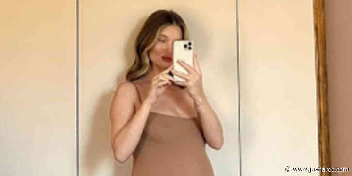 Rosie Huntington-Whiteley Shares Baby Bump Photos While Pregnant With Second Child With Jason Statham