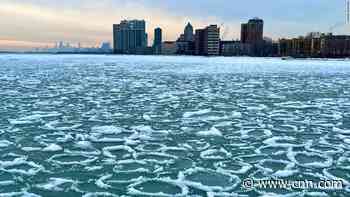 Mysterious ice formations showed up in Chicago