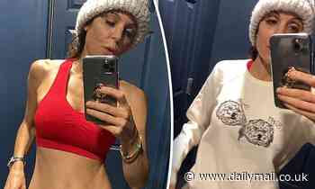 Bethenny Frankel, 51, shows off her toned abs in Skinnygirl athletic bra and shapewear 