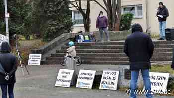 Corona-Demo in Kernen mit etwa 60 Teilnehmern und "zwei kleineren Störungen" - Zeitungsverlag Waiblingen
