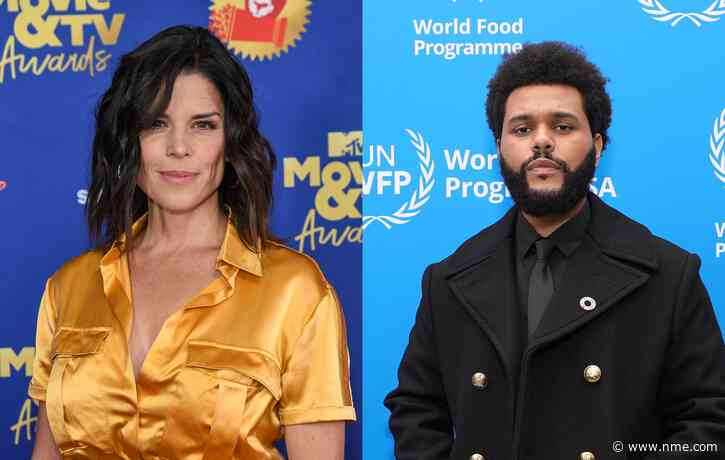 Neve Campbell reacts to The Weeknd name-dropping her on new album
