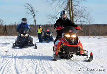 First big storm provides enough snow to get snowmobile trails ready - Orangeville Citizen