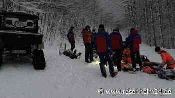 Schlittenfahrer verunglückt tödlich an der Kampenwand
