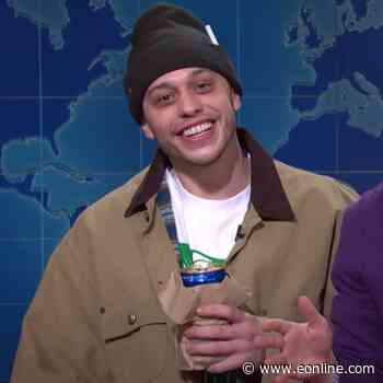Pete Davidson Can't Stop Laughing During This Nautical-Themed SNL Skit With Colin Jost