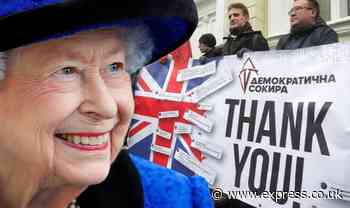 'Proud to be British' God Save The Queen trending in Ukraine as UK stands up to Putin - Express