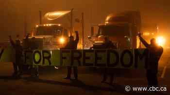 Hundreds of truckers set off from B.C. for Ottawa in 'Freedom Rally' against federal vaccine mandate