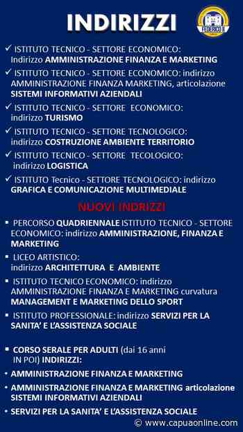 Capua: ITET “Federico II”: open day Domenica 23 gennaio 2022, dalle 10.00 alle 12.30 - Capuaonline.com