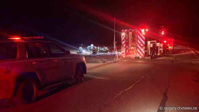 One dead in single-vehicle crash near Nanton, Alta.; dog survives