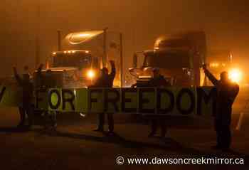 Canadian Trucking Alliance condemns protests by unvaccinated truckers - Dawson Creek Mirror