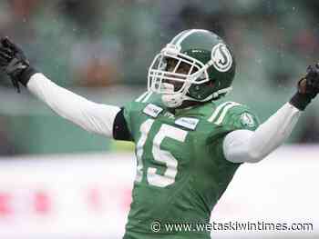 Edem re-signs for fifth season with Riders - Wetaskiwin Times Advertiser