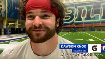 Dawson Knox: "He's Like A Brother, A Best Friend" - BuffaloBills.com