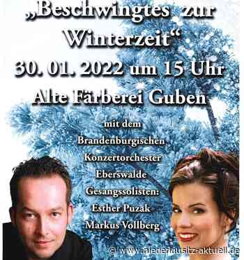 „Beschwingtes zur Winterzeit“: Konzertorchester in Alten Färberei Guben - niederlausitz-aktuell.de