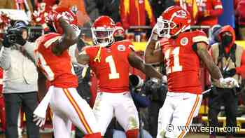 Patrick Mahomes, Josh Allen on fire as Kansas City Chiefs, Buffalo Bills trade TDs