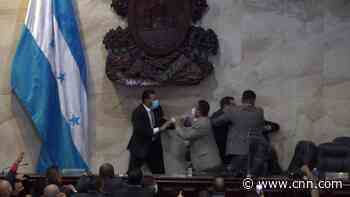 Fight breaks out among lawmakers after election surprise