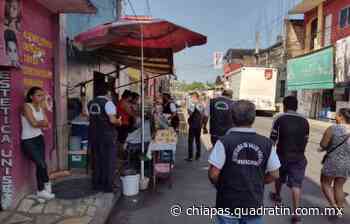Fomentan campaña de uso de cubreboca en comercio informal de Tapachula - Quadratín Chiapas