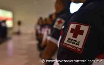 Voluntaria aportación de la Cruz Roja al pagar placas - La Voz de la Frontera