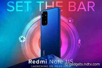 Redmi Note 11S India Launch Date Set as February 9