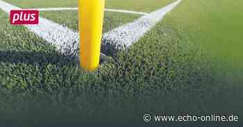 Kunstrasenplatz der SV 07 Bischofsheim vor der Vollendung - Echo Online