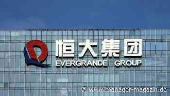 Evergrande: Aktie zieht an, Staat will für Evergrande angeblich Restrukturierungplan vorlegen