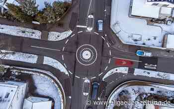 Ärger um Mini-Kreisverkehr in Memmingen: Stopp-Schilder missachtet - Allgäuer Zeitung