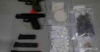 Cocaine, fentanyl, weapons seized during drug trafficking investigation in Edmonton, Calgary, Beaumont - Globalnews.ca