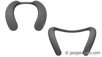 Sony SRS-NB10, SRS-NS7 Wireless Neckband Speakers, WLA-NS7 Wireless Transmitter Launched in India