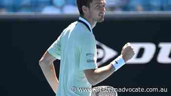 Medvedev to meet Auger-Aliassime in Open - Western Advocate