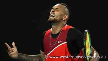 Kyrgios' disrespect mirrored by fans in the stands - Western Advocate