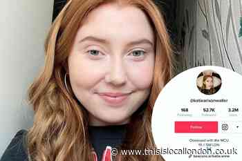 TikTok star Katie Rixon-Waller thanks St George’s for Covid treatment