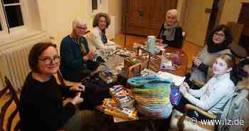 Workshop "Visible Mending" im Wasserschlosses Reelkirchen - Lippische Landes-Zeitung