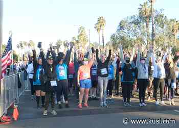 15th annual San Diego Resolution Run 5K, 10K and half marathon runners speed off - - KUSI
